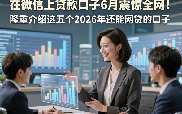 在微信上贷款口子6月震惊全网！隆重介绍这五个2026年还能网贷的口子