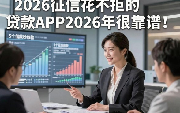 2026征信花不拒的贷款APP2026年很靠谱！诠释5个借款秒放款对征信要求不高app