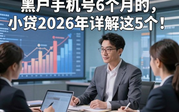 黑户手机号6个月的小贷2026年详解这5个！本篇为您精心挑选！
