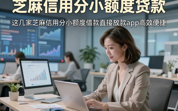 芝麻信用分小额度贷款，这几家芝麻信用分小额度借款直接放款app高效便捷