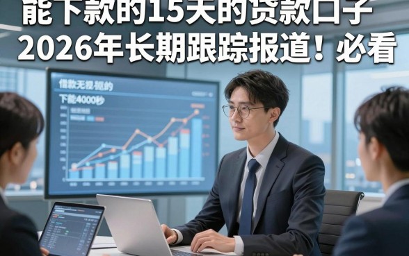 能下款的15天的贷款口子2026年长期跟踪报道！必看​这五个借款4000秒下能无视的平台
