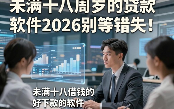 未满十八周岁的贷款软件2026别等错失！顺便总结五个未满十八借钱的好下款的软件