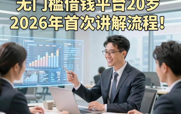 无门槛借钱平台20岁2026年首次讲解流程！本文介绍5款贴合短期用钱用户的网贷平台