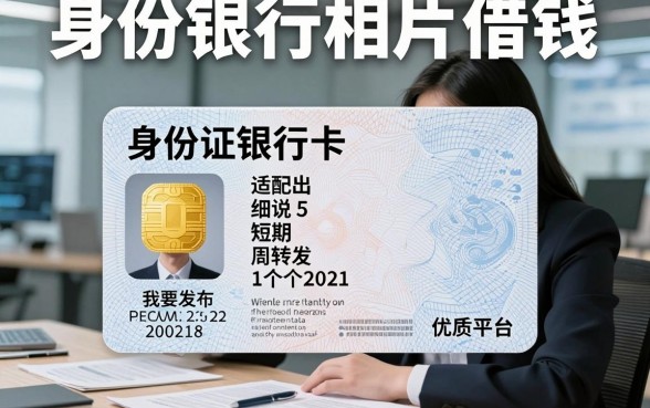 身份证银行卡相片借钱，本文细说5个适配短期周转场景的优质平台