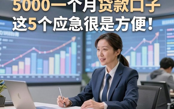 5000一个月贷款口子这5个应急很是方便！本篇为您精心介绍！