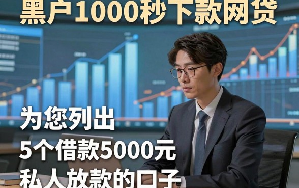 黑户1000秒下款网贷，为您列出5个借款5000元私人放款的口子