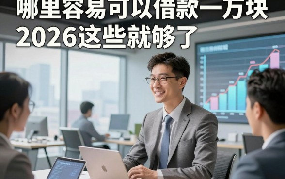 哪里容易可以借款一万块，2026这些就够了这5个哪里容易借钱的平台
