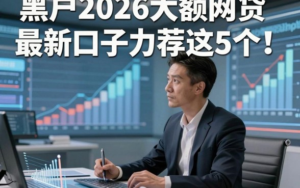 黑户2026大额网贷最新口子力荐这5个！本文为您详细珍藏！