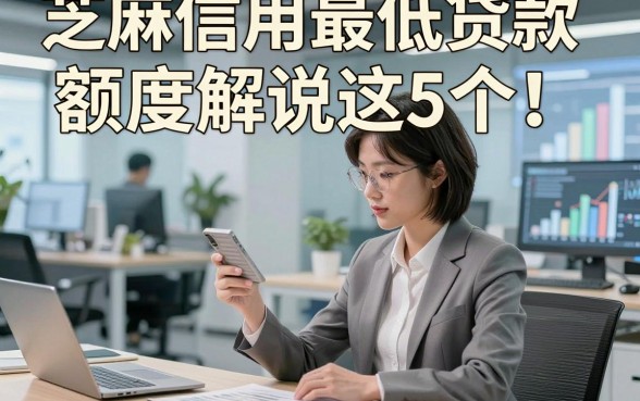 芝麻信用最低贷款额度解说这5个！本篇为您深度解说！