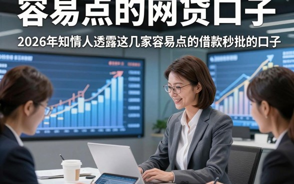 容易点的网贷口子，2026年知情人透露这几家容易点的借款秒批的口子