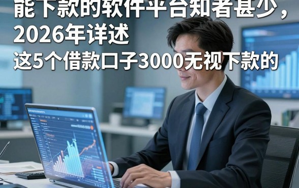 能下款的软件平台知者甚少，2026年详述​这5个借款口子3000无视下款的