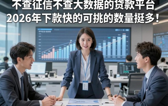 不查征信不查大数据的贷款平台2026年下款快的可挑的数量挺多！，本文细致研讨这五个网贷软件！
