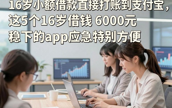 16岁小额借款直接打账到支付宝，这5个16岁借钱6000元稳下的app应急特别方便