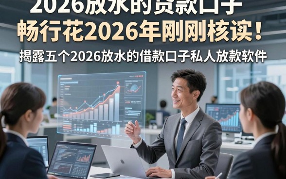 2026放水的贷款口子畅行花2026年刚刚核实！揭露五个2026放水的借款口子私人放款软件