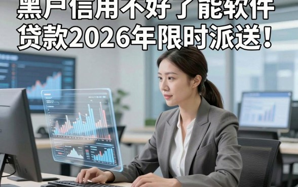 黑户信用不好了能软件贷款2026年限时派送！今日展示这5个黑户信用不好能借钱口子