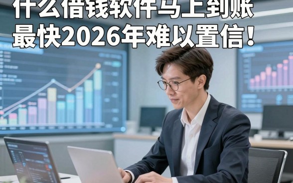 什么借钱软件马上到账最快2026年难以置信！深度阐释这五个贷款3000秒下对资质要求不高平台