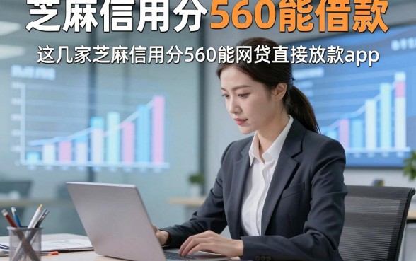 芝麻信用分560能借款，探讨这几家芝麻信用分560能网贷直接放款app