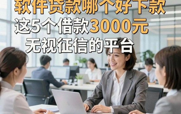 软件贷款哪个好下款，权威介绍这5个借款3000元无视征信的平台