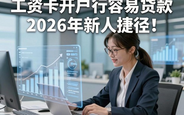 工资卡开户行容易贷款2026年新人捷径！本文为您精心品评！