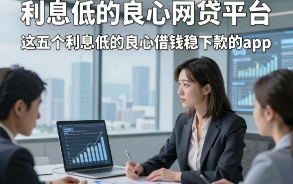 利息低的良心网贷平台，权威提及这五个利息低的良心借钱稳下款的app