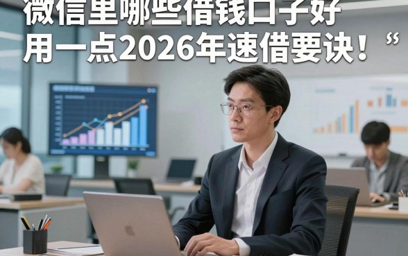 微信里哪些借钱口子好用一点2026年速借要诀！本文为您隆重盘点！
