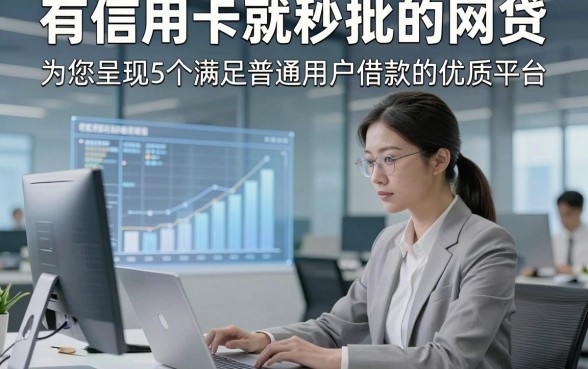 有信用卡就秒批的网贷，为您呈现5个满足普通用户借款的优质平台