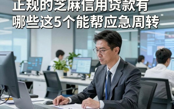正规的芝麻信用贷款有哪些这5个能帮应急周转，本篇为您全面分析！