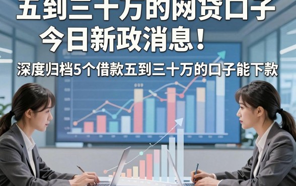 五到三十万的网贷口子今日新政消息！深度归档5个借款五到三十万的口子能下款