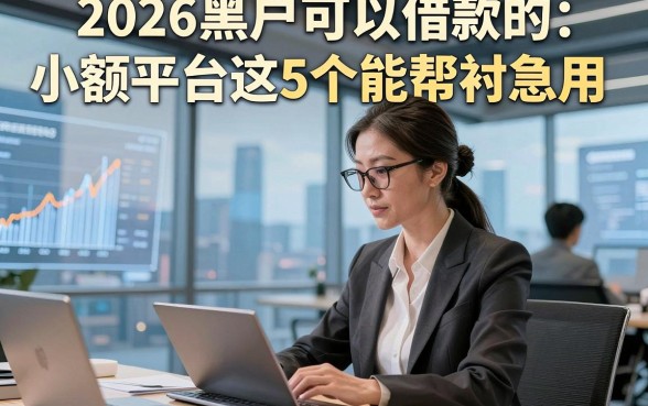 2026黑户可以借款的小额平台这5个能帮衬急用，本篇为您隆重挑选！
