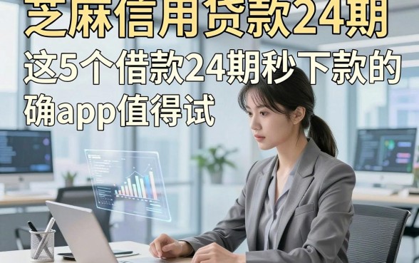 芝麻信用贷款24期，这5个借款24期秒下款的app确实值得试