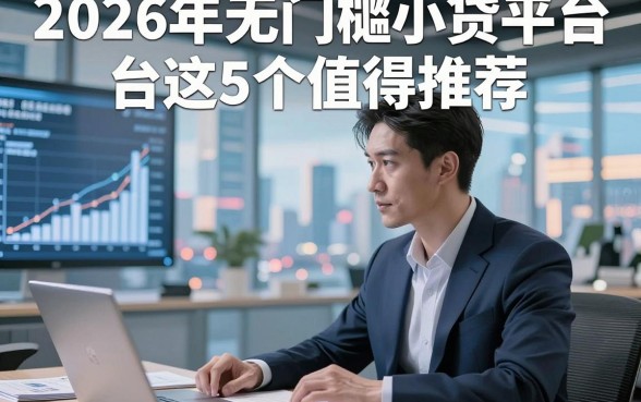 2026年无门槛小贷平台这5个值得推荐，本文为您专业介绍！