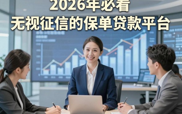 2026年必看​无视征信的保单贷款平台，今日整理5个大额口子还小额口子