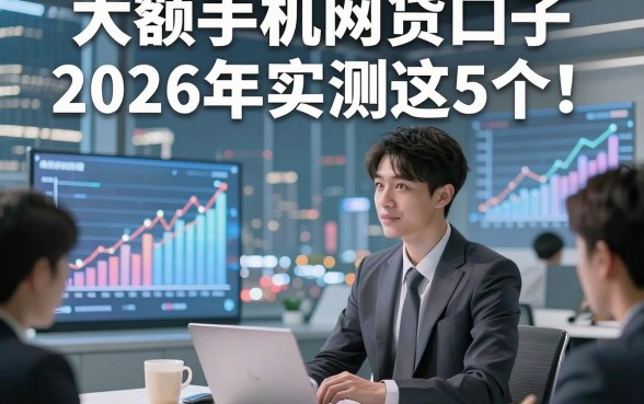 大额手机网贷口子2026年实测这5个！本文为您隆重实测！