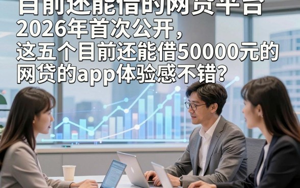 目前还能借的网贷平台2026年首次公开，这五个目前还能借50000元的网贷的app体验感不错
