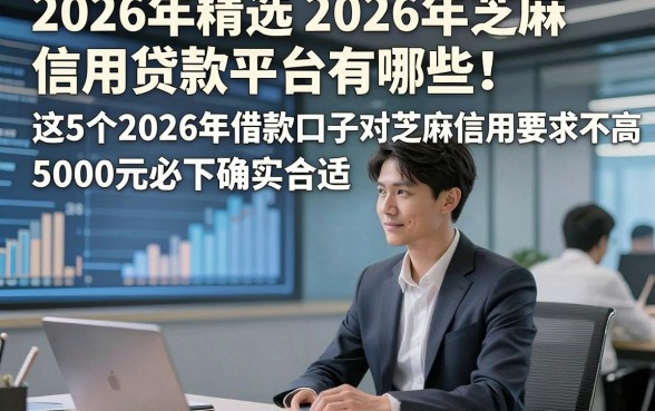2026年精选​2026年芝麻信用贷款平台有哪些！这5个2026年借款口子对芝麻信用要求不高5000元必下确实合适