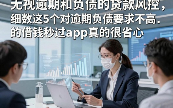 无视逾期和负债的贷款风控,细数这5个对逾期负债要求不高的借钱秒过app真的很省心