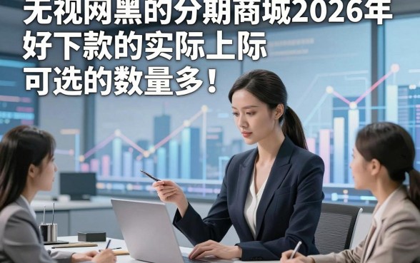 无视网黑的分期商城2026年好下款的实际上可选的数量多！，今天隆重阐述这五个借款平台！