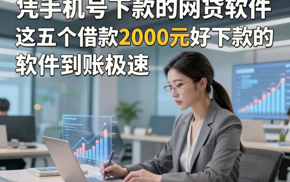 凭手机号下款的网贷软件，这五个借款2000元好下款的软件到账极速
