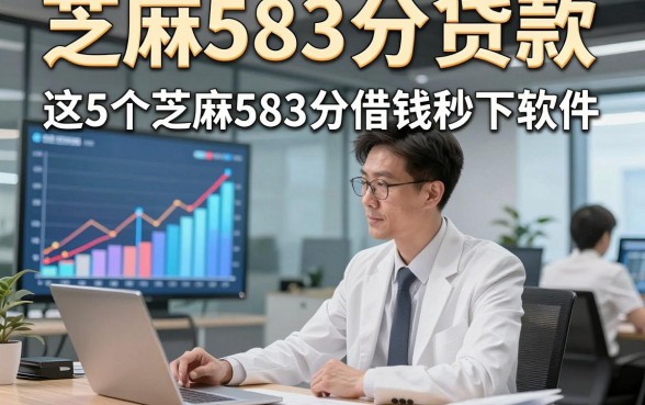 芝麻583分贷款，带您讲述这5个芝麻583分借钱秒下软件