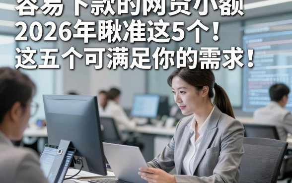 容易下款的网贷小额2026年瞅准这5个​！这五个可满足你的需求！