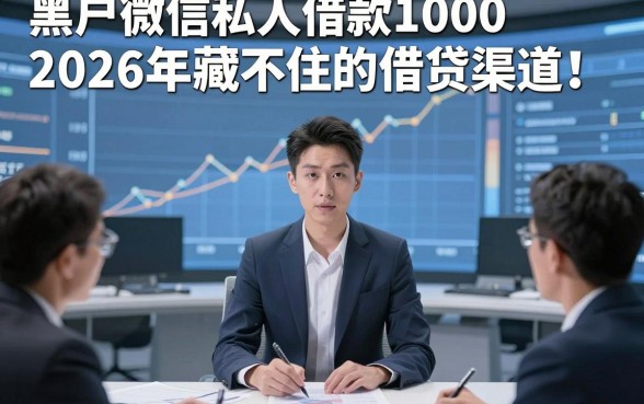 黑户微信私人借款10002026年藏不住的借贷渠道！同时推荐这五个黑户贷款2000秒下款的app