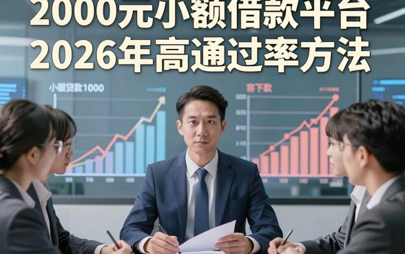 2000元小额借款平台2026年高通过率方法，这5个小额贷款1000容易下款口子真心挺好用