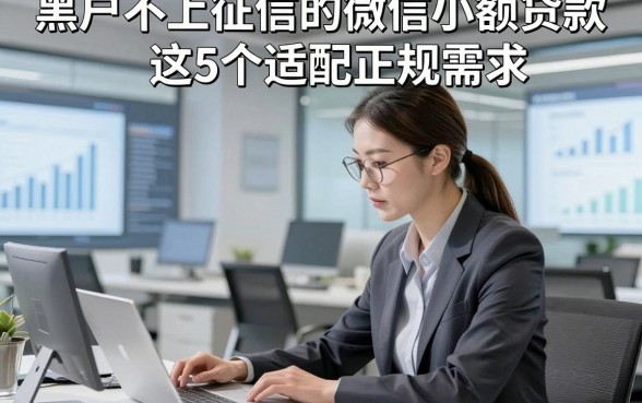 黑户不上征信的微信小额贷款这5个适配正规需求，本文为您详细论述！