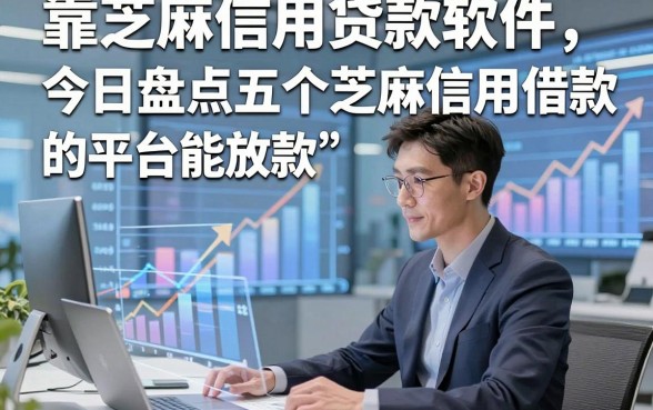 靠芝麻信用贷款软件，今日盘点五个芝麻信用借款的平台能放款