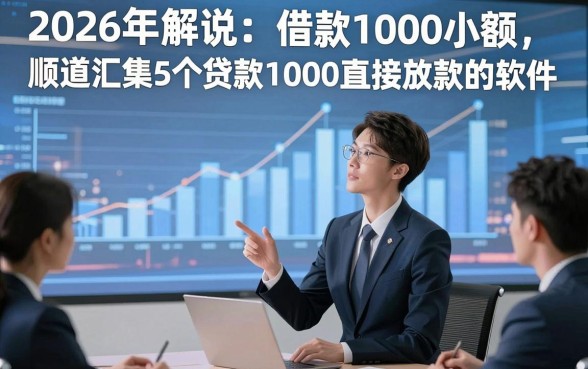 2026年解说​借款1000 小额，顺道汇集5个贷款1000直接放款的软件