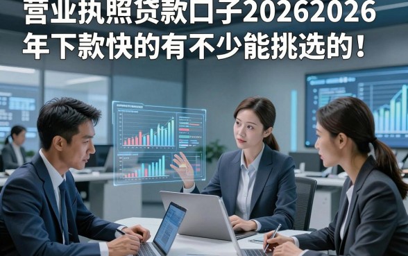 营业执照贷款口子20262026年下款快的有不少能挑选的！，本篇细致盘点这五个贷款软件！