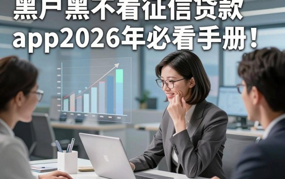 黑户黑不看征信贷款app2026年必看手册！同时整理这5个无视征信借款的平台必下