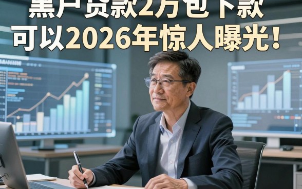 黑户贷款2万包下款可以2026年惊人曝光！本文细说这5个借款2万必下对资质要求不高app