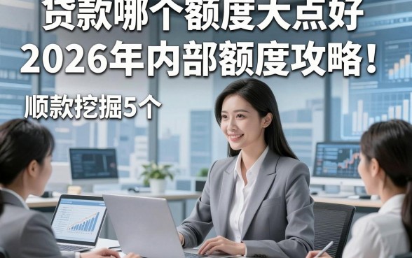 贷款哪个额度大点好2026年内部额度攻略！顺便挖掘5个借款额度大点的口子