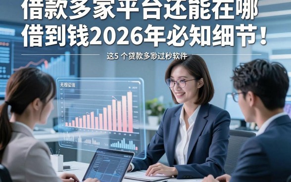 借款多家平台还能在哪借到钱2026年必知细节！顺便筛选这5个贷款多家秒过软件无视征信